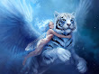 Angel With White Tiger