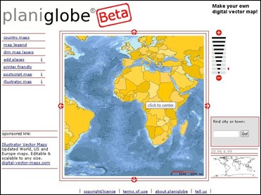 Planiglobe