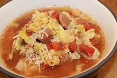 Minestrone Soup (slow cooker style)