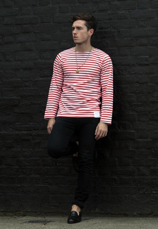 Striped Russian Sailor Top, £25, Peace Corps Striped Russian Sailor Top, £25, Peace Corps