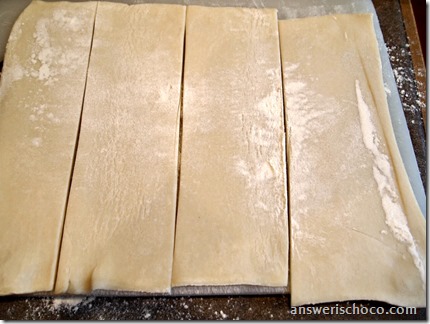 Puff Pastry Strips