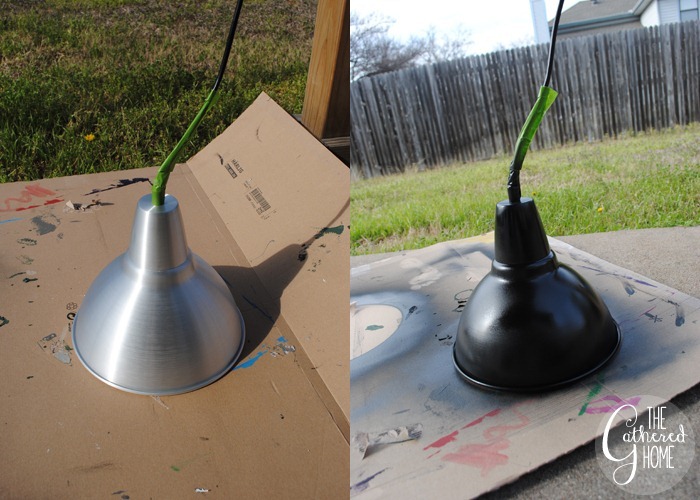 Spray-Painting-Light-Fixture Spray-Painting-Light-Fixture