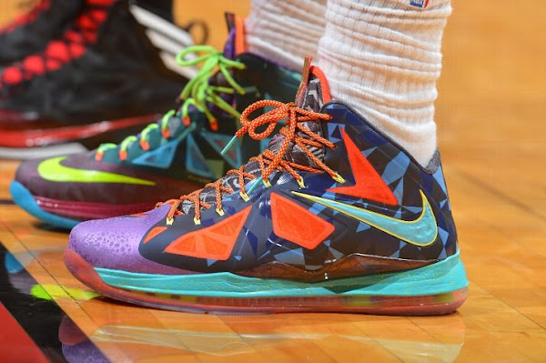 King James Switches out of the Nike LeBron X 8220What the MVP8221