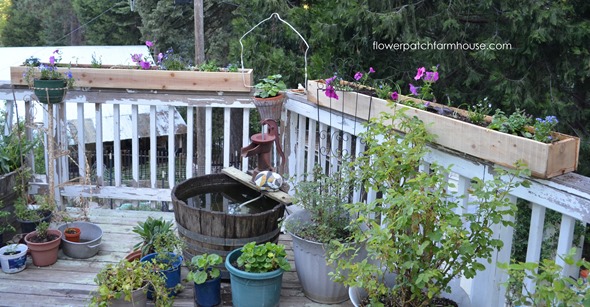 DIY fence board planters7