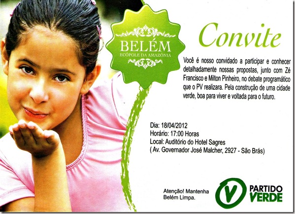 Convite PV lan&ccedil;amento