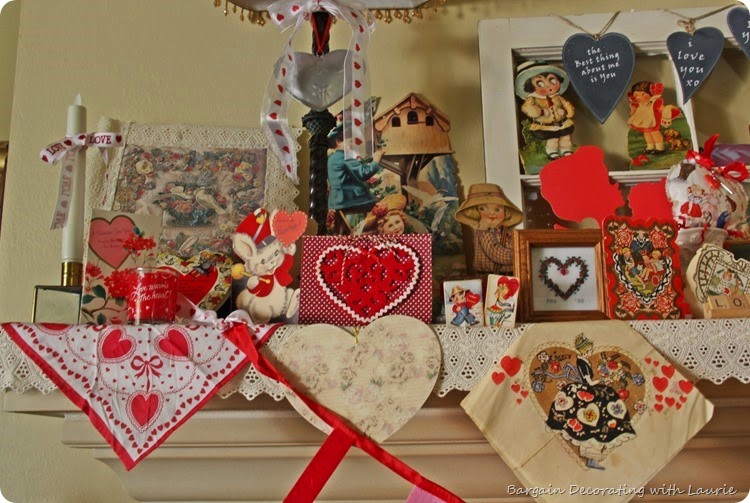 Valentines Decor-Bargain Decorating with Laurie