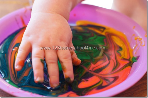 baby edible finger paint color mixing baby edible finger paint color mixing