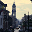 The streets of Bogota, 2640m altitude.