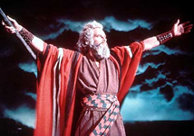 c0 Charlton Heston as Moses in The Ten Commandments