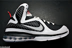 Release Reminder: Nike LeBron 9 Freegums Drops Tomorrow nike lebron 9 gr black white scarface 9 02 freegums Release Reminder: Nike LeBron 9 Freegums Drops Tomorrow