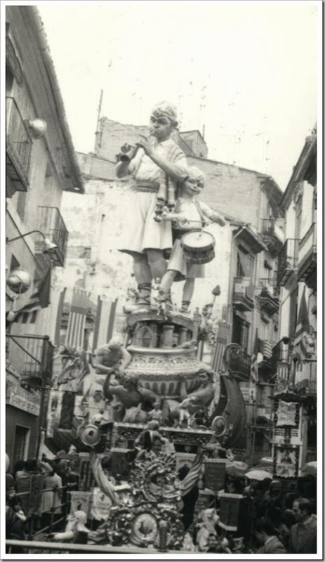 Valencia en fallas 1975 falla na jordana