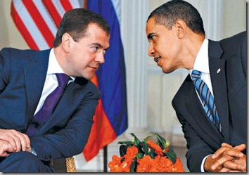 Obama and Medvedev