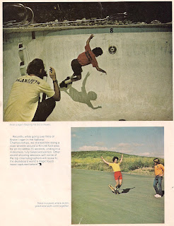 Vol 2 No.1 Bruce's 2nd Who's Hot page in Skateboarder Magazine