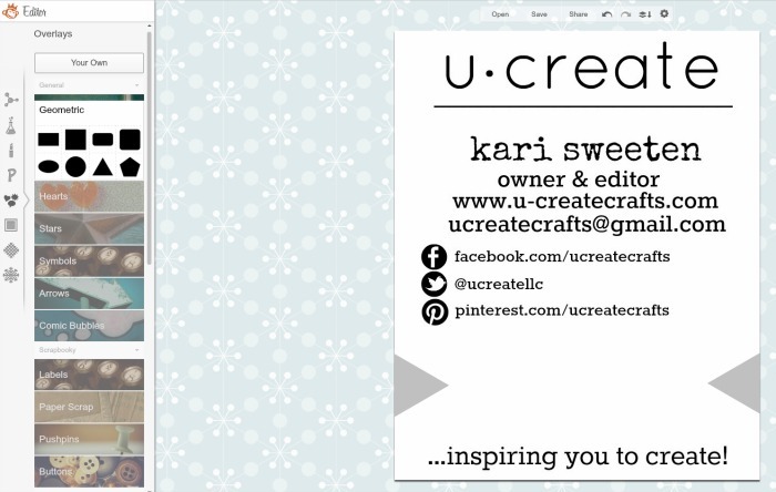 business card tutorial
