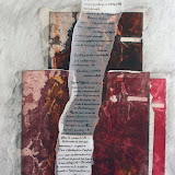 Le collage "Je voulais appeler la joie passée" 2005, 500x700mm