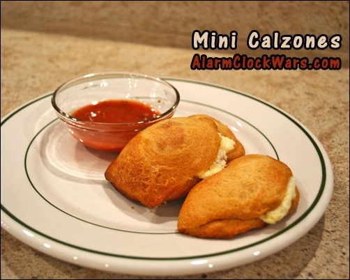 mini calzones