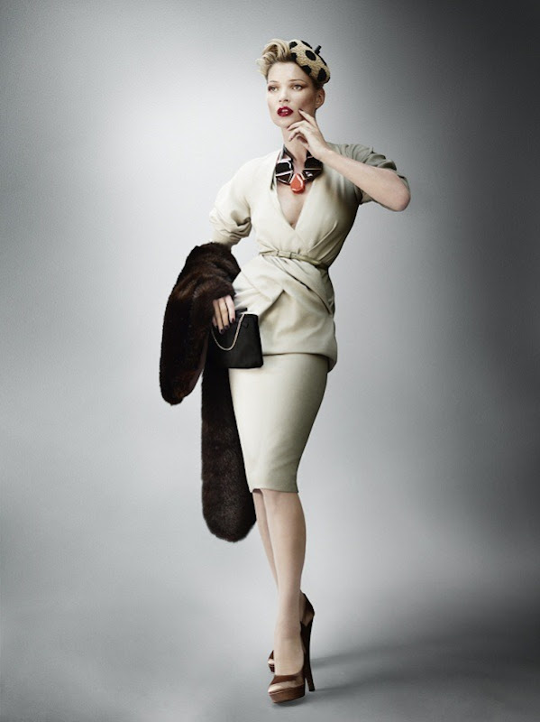 Kate Moss by Mario Testino (A La Mode - UK Vogue August 2011) 12