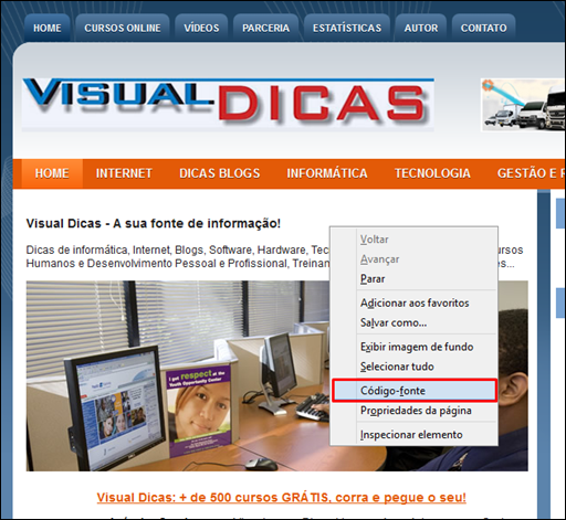 Como definir metatags diretamente no Blogger - Visual Dicas