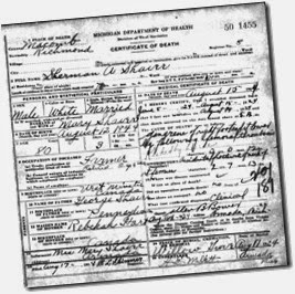 SHAVER_Sherman A_death cert_15 Aug 1924_RichmondMacombMichigan_enh