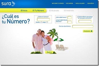 calculadora de ahorro para el retiro de afore sura en mexico