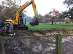The Sunken Road changes shape - Nov 2011