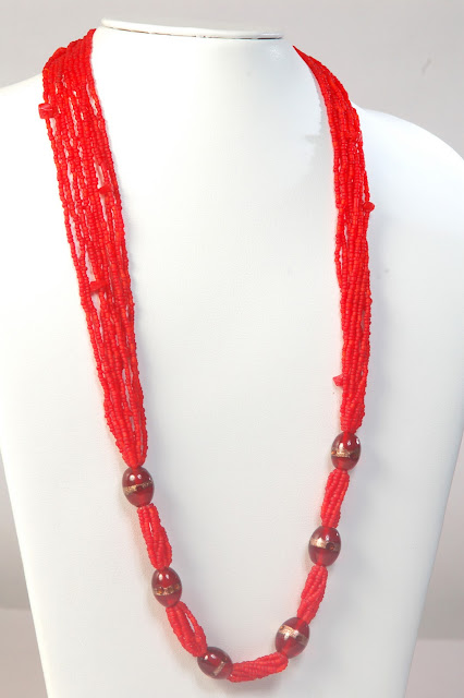 Glass Bead Necklace