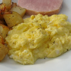 French Scrambled Eggs, Adapted from Julia Child
