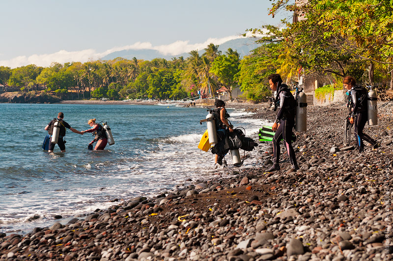 Туламбен Пляж Туламбен - излюбленное место дайверов