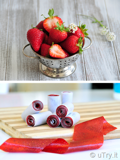 Homemade Strawberry Roll-Ups 