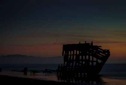 Long Exposure Peter Iredale