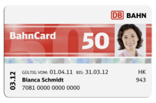 BahnCard 50 BahnCard 50