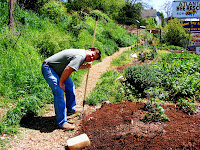 April 9th, 2010 - Initial Tending of Garden Plot at Lake Claire Community Land Trust