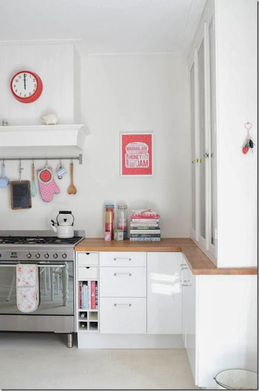 Spring’s It Color. Scandinavian kitchen