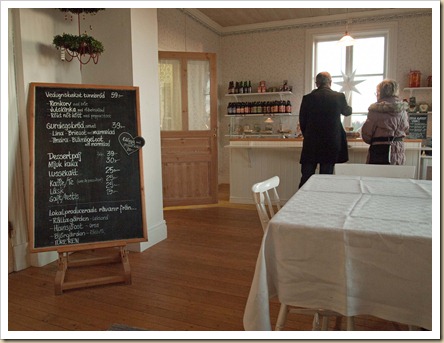 Kassan i Gamla skolans caf&eacute;.