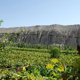 Turfan - Putaogou paysagne treillis et montagne