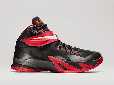 Nike LeBron Soldier 8 Black University Red for Sale