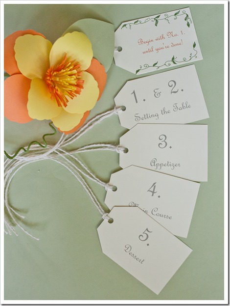 Bridal shower gift wrap