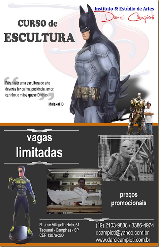 instituto e estúdio de artes darci campioti - folder escultura150 instituto e estúdio de artes darci campioti - folder escultura150