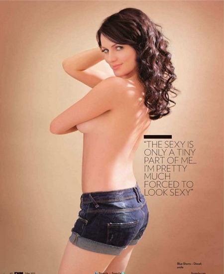 Bollywood Queen Yana Gupta Topless Images for FHM Magazine 2011