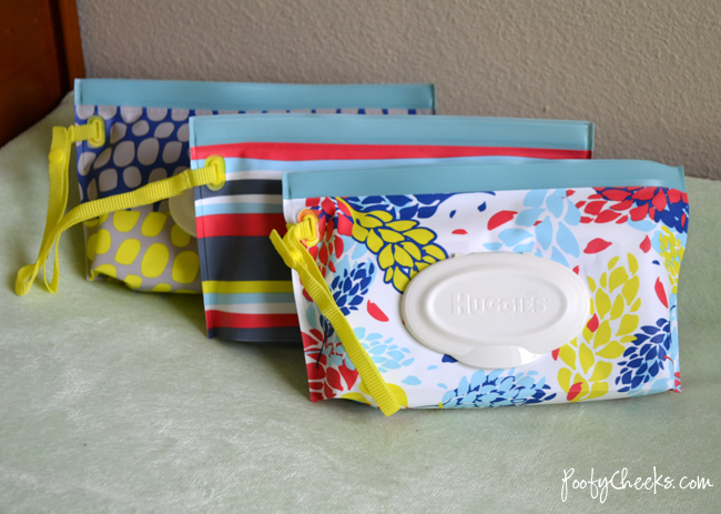 Within Arms Reach - Huggies Clutch 'n' Clean in three Stylish Prints