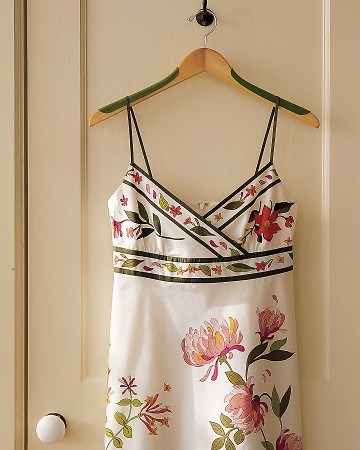 Keep garments from slipping off of hangers by fitting them with pieces of felt. http://www.marthastewart.com/265816/no-slip-hangers