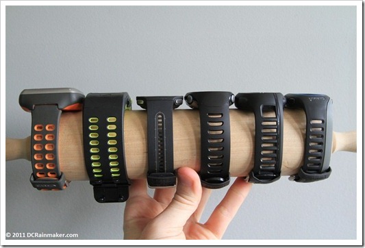 Polar RCX5 & Garmin Size Comparison, plus Nike+ GPS