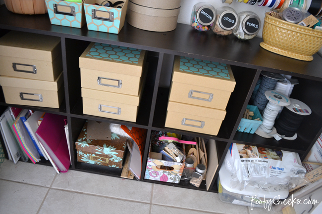 Craft Closet Organization and Reveal