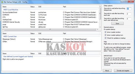 Mempercepat Waktu Boot Windows