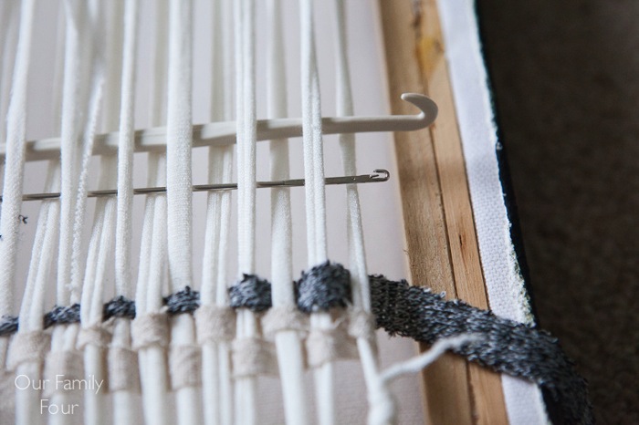 Woven Fabric Scrap Wall Art-7.jpg Woven Fabric Scrap Wall Art 7