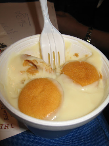 The Parkway Bakery team also brought along some of their Bread Pudding with Rum for the ladies to enjoy. The Parkway Bakery team also brought along some of their Bread Pudding with Rum for the ladies to enjoy.