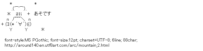 [AA]Mountain Eruption