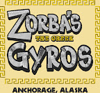 ZORBA'S GYROS  10"  100,000 Stitches