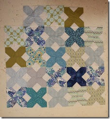 blue and green x blocks blue and green x blocks