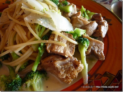 台北淡水‧領事館-雞肉花椰起司麵2 台北淡水‧領事館-雞肉花椰起司麵2